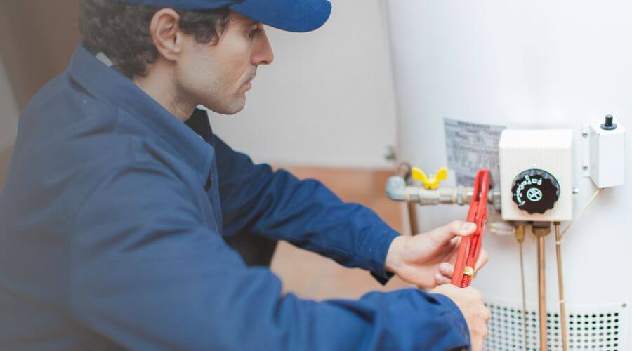 Local tankless water heater installation in Bowdoin, ME